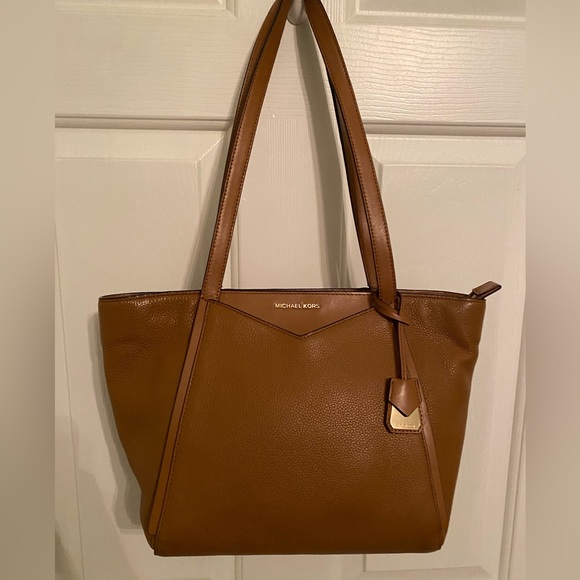 Michael Kors Handbags - Michael Kors Cognac Whitney Tote